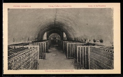 Ansichtskarte Jerez de la Frontera, Una de las cuevas del Grand vin 