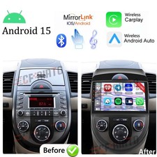 For Kia Soul 2010-2013 9 Android 15 Apple Carplay 64g Gps Wifi Car Stereo Radio