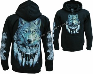 wolf hoodie ebay