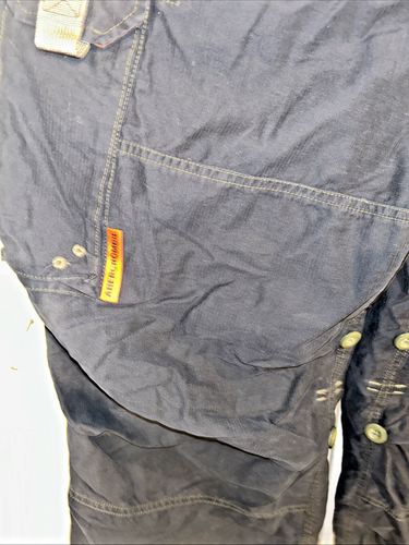 Abercrombie Fitch Pants Mens M Blue Paratrooper Cargo T 2083 34x29 - Picture 6 of 19