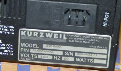 Kurzweil 1000 GX Guitar Expander Rackmount Effects Pro Audio