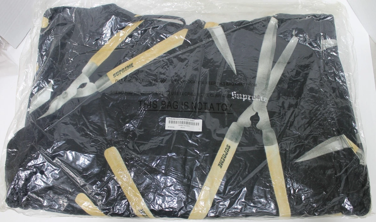 Supreme shears hooded clearance sweatshirt