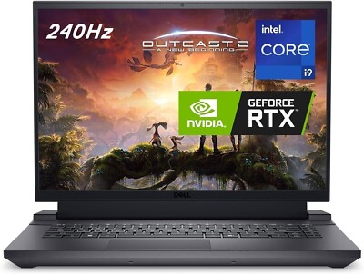 Dell G16 7630 Gaming Laptop Intel i9-13900HX 64 GB DDR5 4TB NVMe NVIDIA RTX 4060