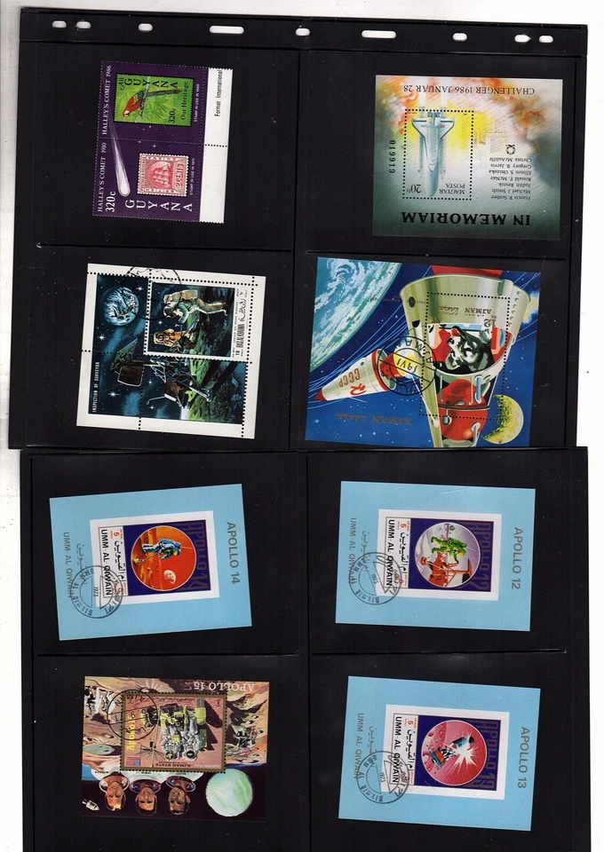 Space Stamps over 30 plus  different Apollo rocket Skylab   stamps (bb10 - Image 4 of 4