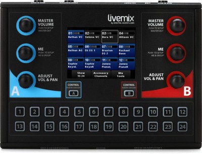 Digital Audio Labs Livemix CS-DUO Personal Monitor Mixer (2-pack) Bundle