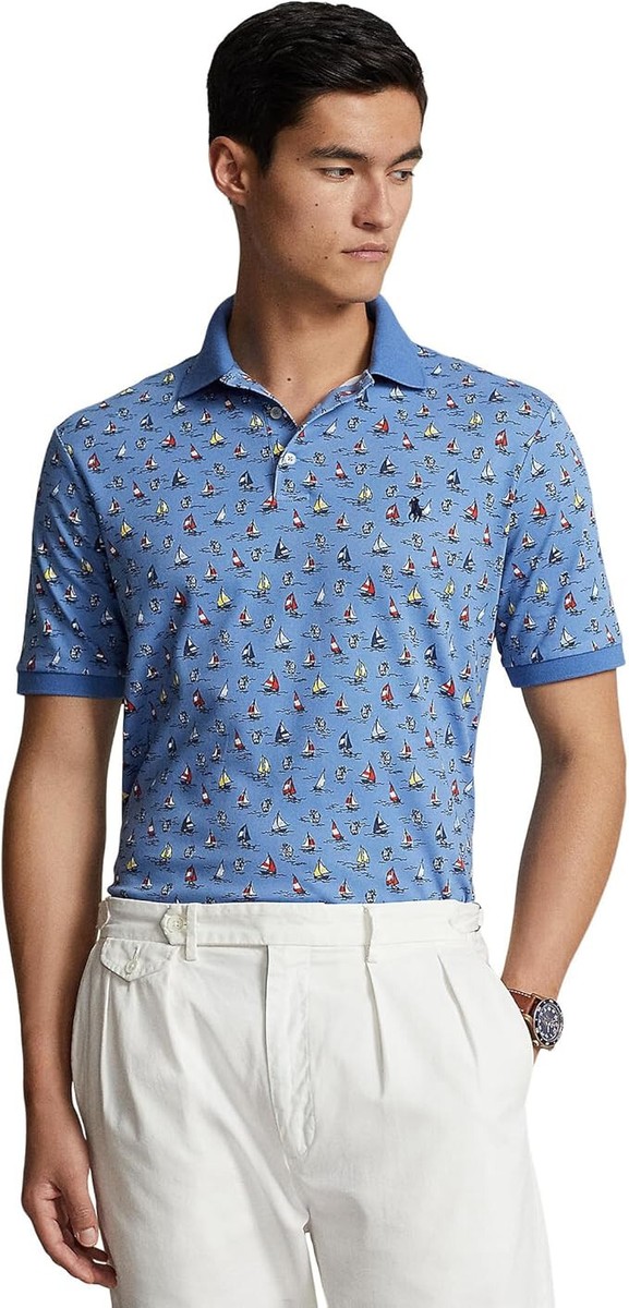 $125 Polo Ralph Lauren Men's Classic-Fit Patterned Polo Shirt