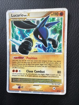 Carte Pokemon Lucario X Dp12 Promo Holo Fr Bloc Diamant Et Perle Ebay