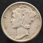 1939 P Mercury Dime - FREE SHIPPING (US466)