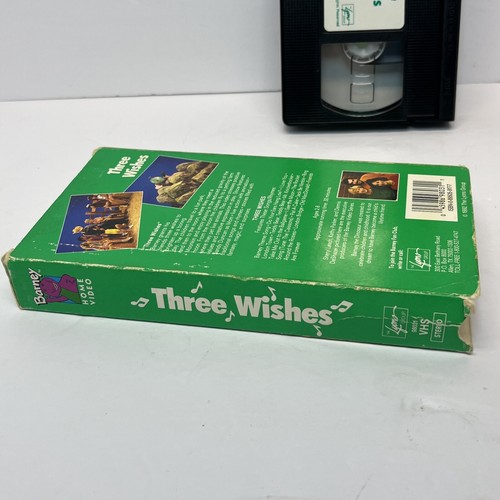 BARNEY ~ THREE WISHES ~ VHS, 1989 ~ SANDY DUNCAN ~ SING ALONG ~ 2-8 - Picture 3 of 9