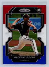 2022 Panini Prizm #7 MacKenzie Gore Red White Blue Prizm Rookie