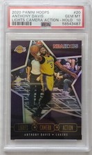 2020 Hoops Anthony Davis Lights Camera Action Holo PSA 10 GEM MINT 💎 POP 2