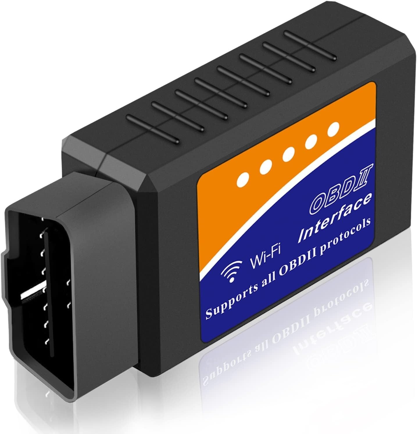 Car OBDII WiFi Scanner Fault Code Reader Auto Car Diagnostic Tool OBDII Adapter-image