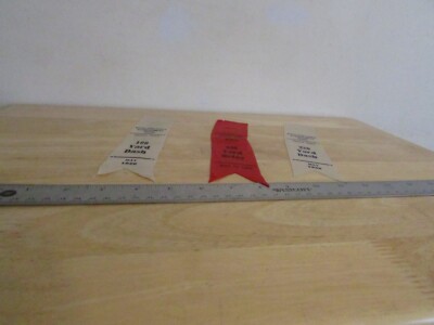 Lot of 7 Junior Athletic Contest Award Ribbons 1929 1930