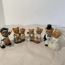 Vintage Lot Of 4 HOMCO Bears 1403, 1446, & 1424