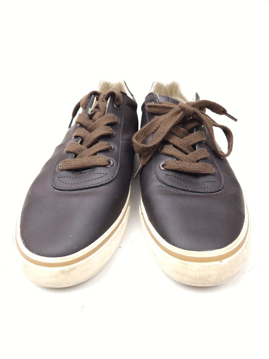 Polo Ralph Lauren Hanford Sneakers Mens Sz 9 D Brown Leather Shoes Polo Ralph Lauren Hanford Sneakers Mens Sz 9 D Brown Leather  main image 3