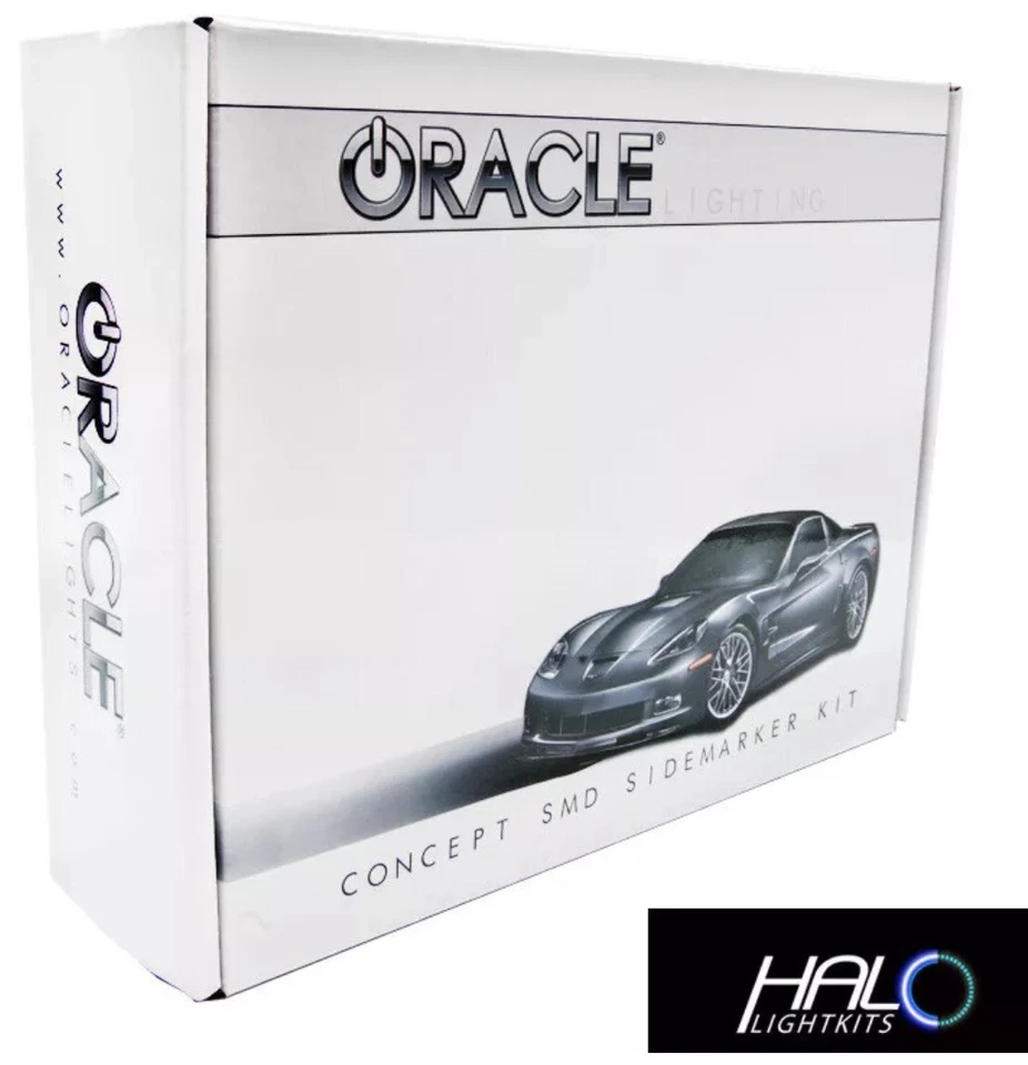 2005-2013 C6 Corvette ORACLE SMD Concept Black Ghosted LED Side Markers (Set) - Image 2 of 4
