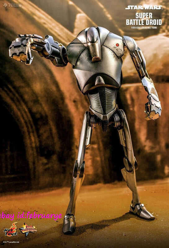 ホットトイズ mms682 スーパー・バトル・ドロイド Battle Droid Hot Toys 1/6mms682 Star Wars Episode Ii Attack Of The Clones Super