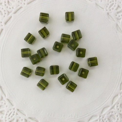 Swarovski® Crystal 4mm Cubes #5601 Colors/ AB Colors - 6 PC. PACK Choose Color - Picture 36 of 63