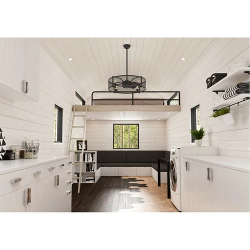 FENNEC 23" INDOOR CEILING FAN IN NOBLE BRONZE - Picture 3 of 5