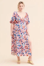 New For Love & Lemons Gianna Maxi Dress Size Small