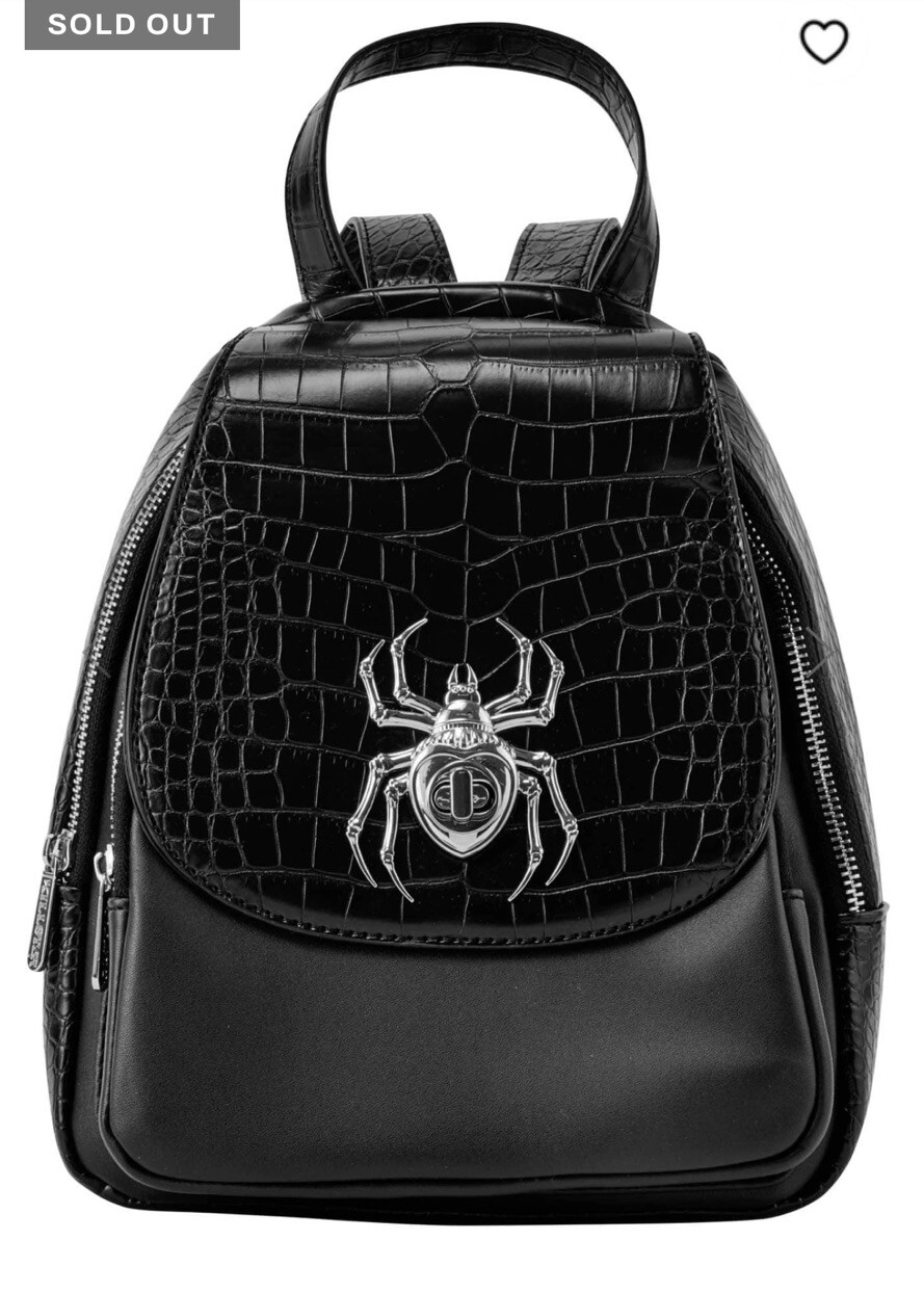 Killstar Black Widow Backpack - Sold out