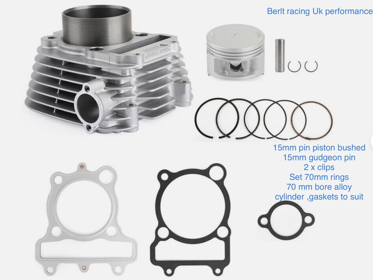 Yamaha SR125 TW125 230 70mm BIG BORE KIT 1982 TO 2003