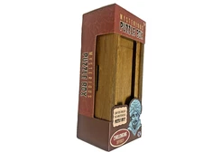 Puzzle Box Secret Hidden Compartment Wood Money Mystery Brain Teaser NB