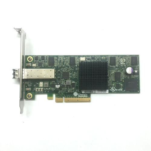 Chelsio S310E-CR 10Gb Gigabit Ethernet SFP+ PCIe NIC 110-1107-30 With Transceive - Picture 1 of 11