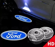 2×LED Side Mirror Puddle Welcome Courtesy Light Projector For Ford Nie verblasse