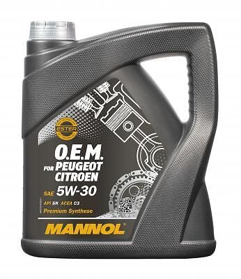 MANNOL7703 Energy Formula PSA 5W-30 4L Motoröl für CHEVROLET CHRYSLER CITROËN