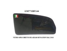 VETRO SPECCHIETTO DX CON FRECCIA AIXAM SENSATION DAL 2016 >> GM771BF144