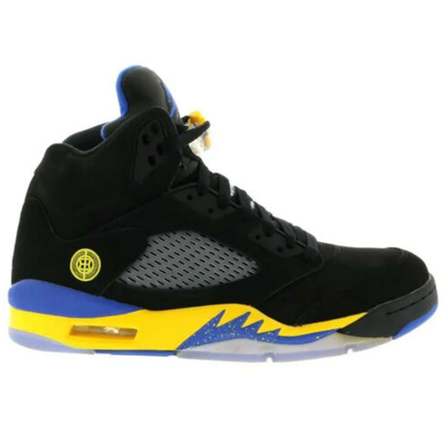 gold jordan 5 fresh prince