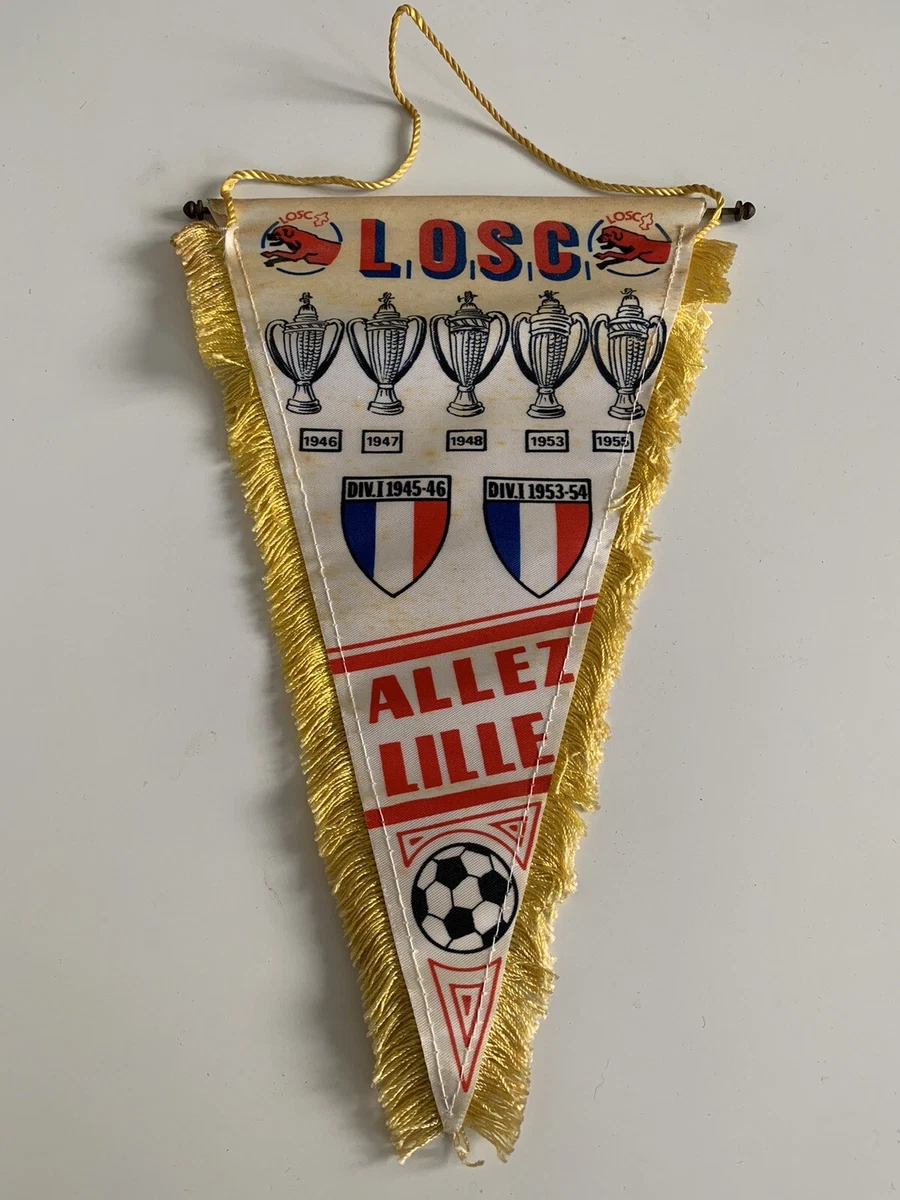 Lot De 9 Fanions Vintage - Clubs Français - Collection
