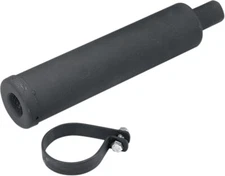 DG Performance Universal Bolt-On Steel Silencer 1 1/8in Fits most 250cc ATVs