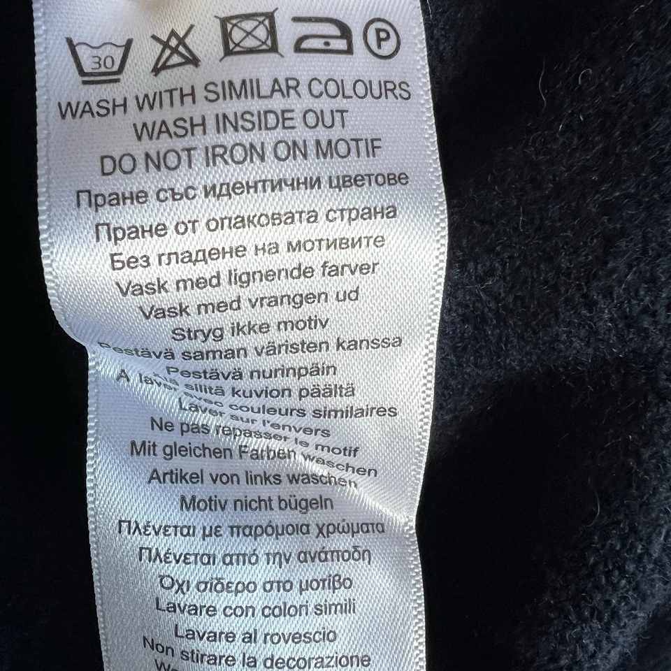 Ben Sherman Mens M Lambswool Blue Fair Isle Shawl Collar Cardigan Sweater - Image 4 of 4