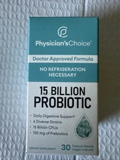 Physician's CHOICE Beginner Probiotics 15 Billion CFU - 6 Diverse Strains. 3/26