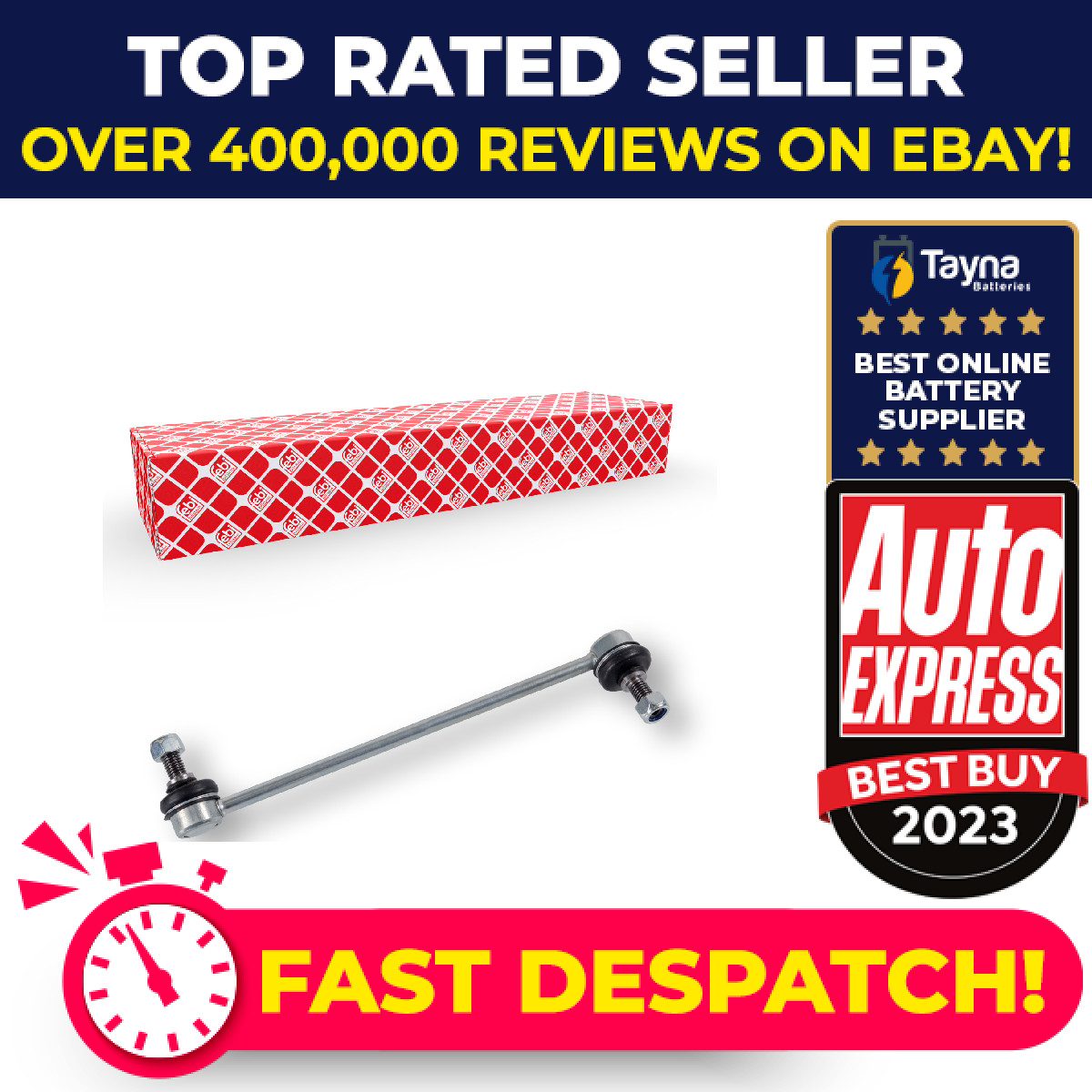 Anti Roll Bar Link fits OPEL ANTARA L07 2.0D Front Right 2006 on Stabiliser Febi