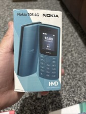 Brand New Nokia 105 4G (2023 Model) 1.8" IPS Display Dual Sim Unlocked