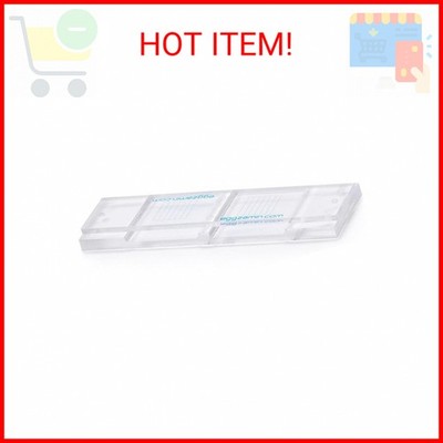 McMaster Method Microscope Slide - FEC (Fecal Egg Count) or Worm Count, Double C