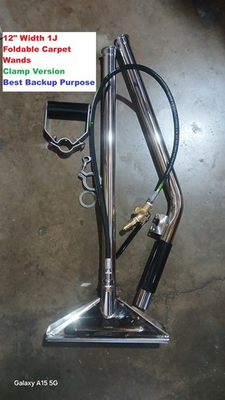 #ad 12quot; Wand 1 Jet Collapsible Foldable Carpet Wand 61quot;L Backup Wands Clamp Version $169.00