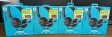 LOT OF 4 - JLAB PLAY GAMING WIRELESS HEADSET   *MUST SEE DESCRIPTION