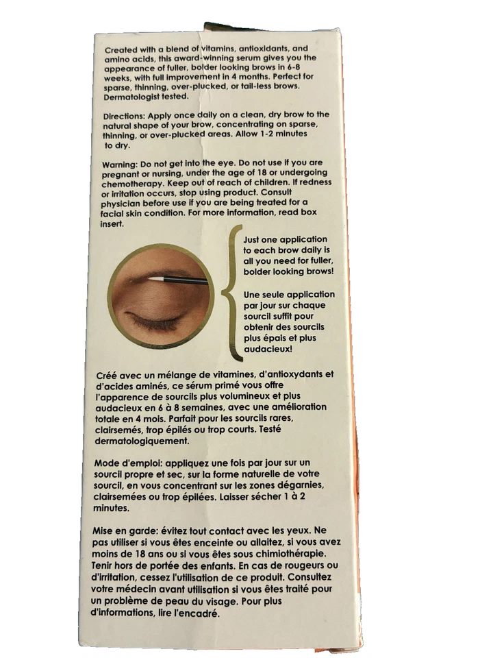 Grande Brow Brow Enhancing Serum 0.05 fl oz (N14) - Image 2 of 4