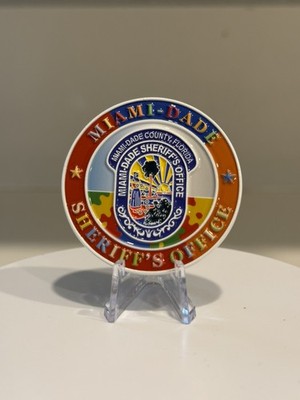 Miami Dade Sheriff s Office Autism Challenge coin