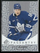2022-23 SP Authentic Mitch Marner Pageantry #P-24 Toronto Maple Leafs