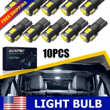 AUXITO T10 LED License Plate Car Lights Interior White Bulbs 168 2825 194 CANBUS