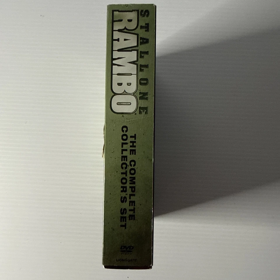 Rambo DVD The Complete Collectors Set 6 Disc Set With All 4 Films Free Postage - image 2 of 4