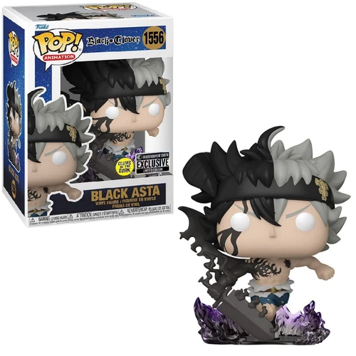Black Asta #1556 - Black Clover Funko Pop! Animation [GITD EE Exclusive]