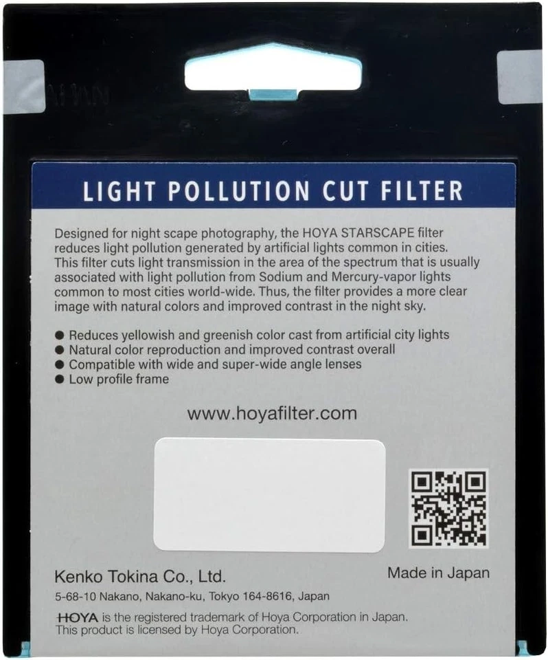 Hoya Starscape Light Pollution Filter for Night Photography 77mm - Image 4 of 4