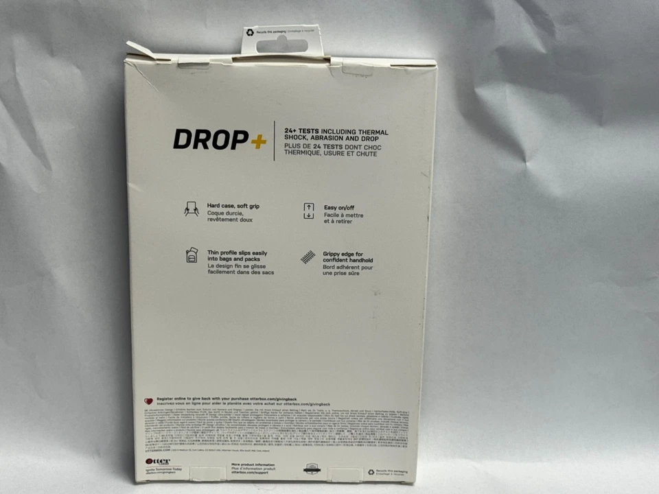 OtterBox React Series Slim Case for Samsung Galaxy Tab S7 FE 5G - Black Crystal - Image 2 of 4