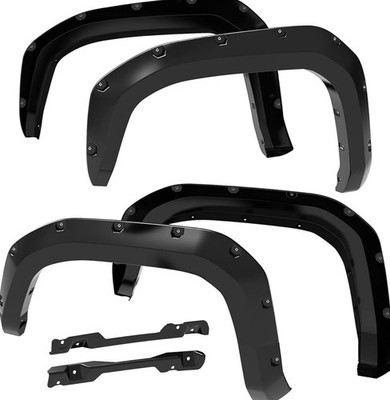 Tyger Auto Fender Flare Compatible with 2024-2025 Toyota Tacoma, Smooth Textured